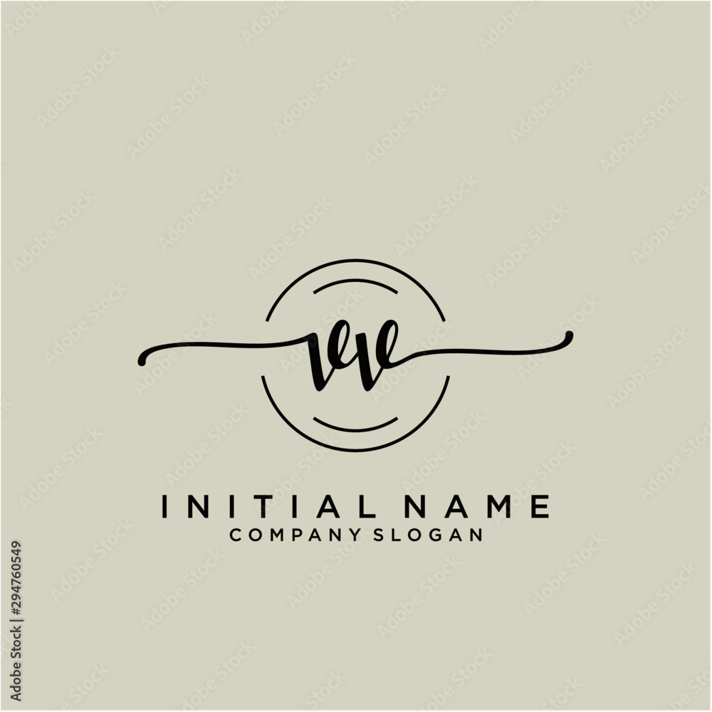 VV Beauty vector initial logo, handwriting logo. VV Beauty vector initial logo, handwriting logo.