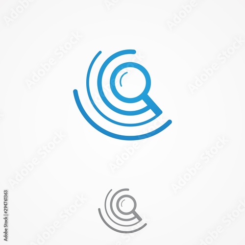 Search engine optimization vector template concept illustration