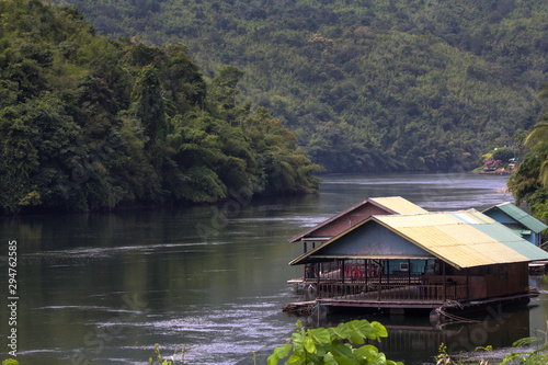 Sky and River in Thailad photo