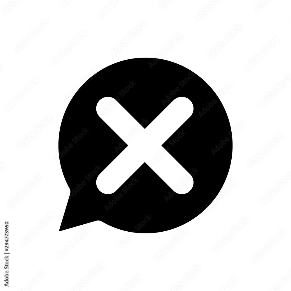 Fototapeta premium Bubble speech icon