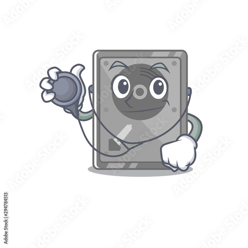 Doctor hard drive internal on the character