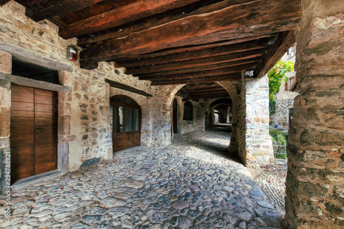 Cornello dei Tasso. Ancient village of the brembana valley Bergamo Italy