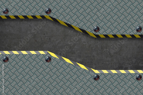 Abstract Metal textured Ind...