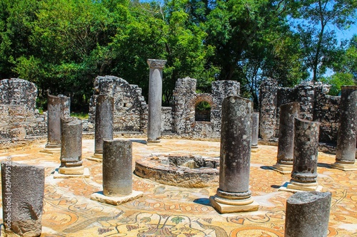 Archeological site of Butrint in Albania. World Heritage Site by UNESCO photo