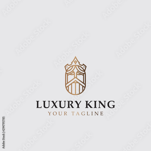 icon logo of luxury king