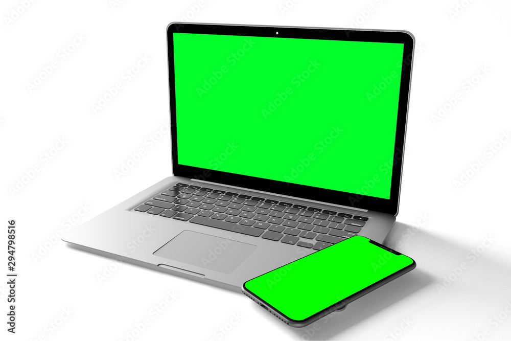 Isolated Devices Mockup Isolated Devices Mockup