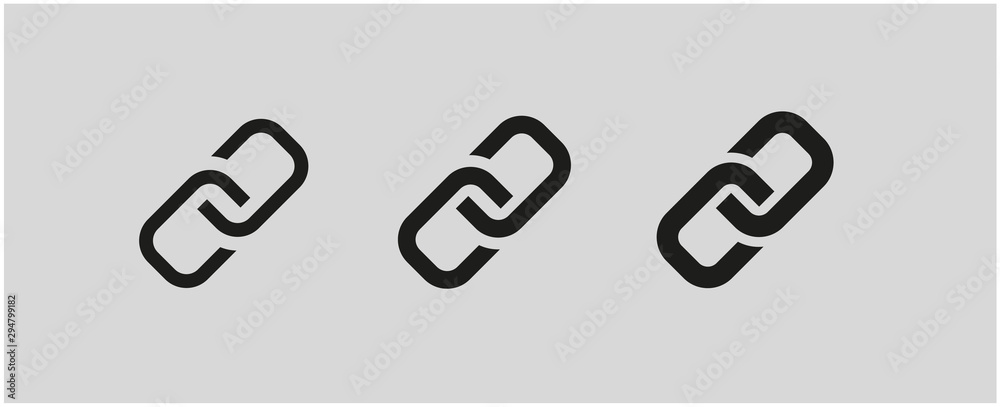 Link chain vector icon. Filled flat sign for mobile concept and web design. Hyperlink simple solid symbol. Vector illustration. Link chain vector icon. Filled flat sign for mobile concept and web design. Hyperlink simple solid symbol. Vector illustration.