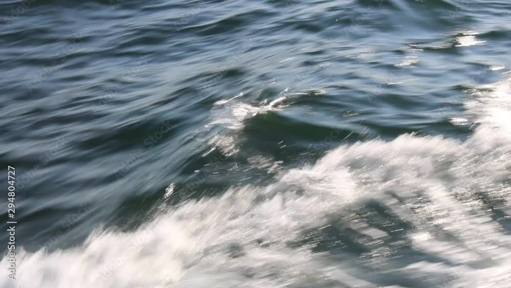 frothy waves on the sea, sailing view, sea surface with big waves frothy waves on the sea, sailing view, sea surface with big waves