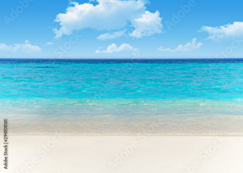 Fototapeta Naklejka Na Ścianę i Meble -  Summer Beach Background