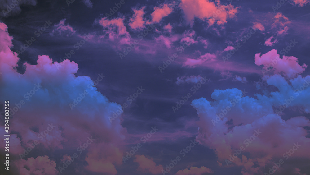 Colorful clouds and sky background.Selective focus vivid sky abstract background. Colorful clouds and sky background.Selective focus vivid sky abstract background.