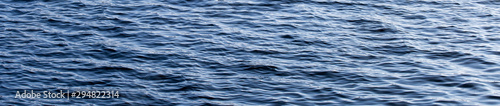 blue water surface with waves background