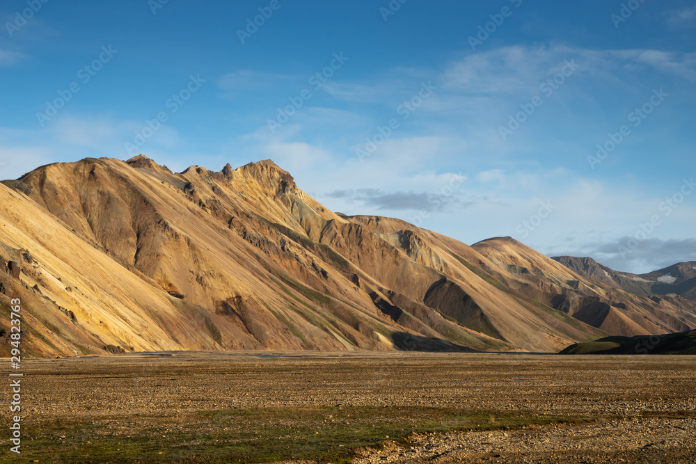 Landmannalaugar Mountains Volcanic Area Iceland