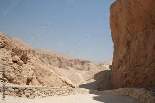 Valley of kings. The tombs of the pharaohs. Tutankhamun. Luxor. Egypt. 