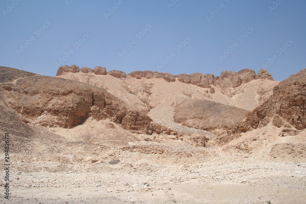 Valley of kings. The tombs of the pharaohs. Tutankhamun. Luxor. Egypt. 