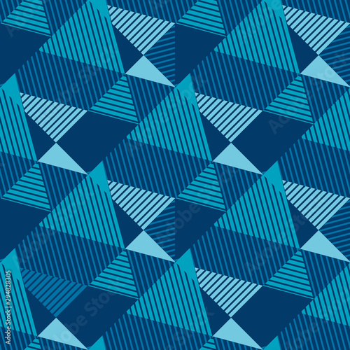 Elegant business style geometric seamless pattern