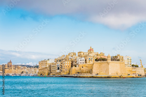 Fototapeta Naklejka Na Ścianę i Meble -  View of Il-Belt Valletta, Malta