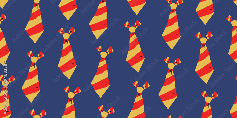 Naklejka premium Witch magician school uniform seamless pattern. 