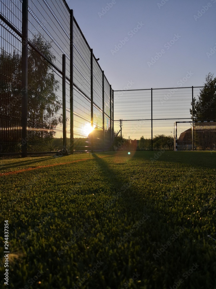Obraz premium stadium at night