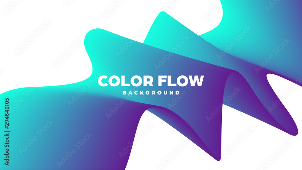 Abstract trendy geometric background with liquid gradient. Colorful dynamic curve wave. Modern motion banner. Vector illustration. Abstract trendy geometric background with liquid gradient. Colorful dynamic curve wave. Modern motion banner. Vector illustration.