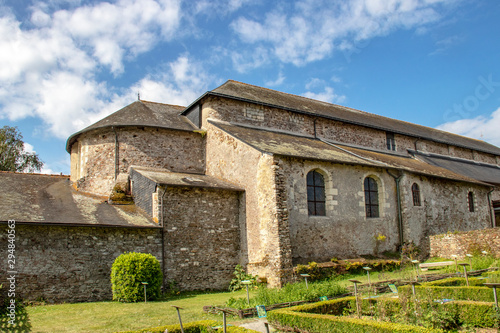 Saint-Philbert-de-Grand-Lieu. Abbaye bénédictine. Loire-Atlantique. Pays de Loire 