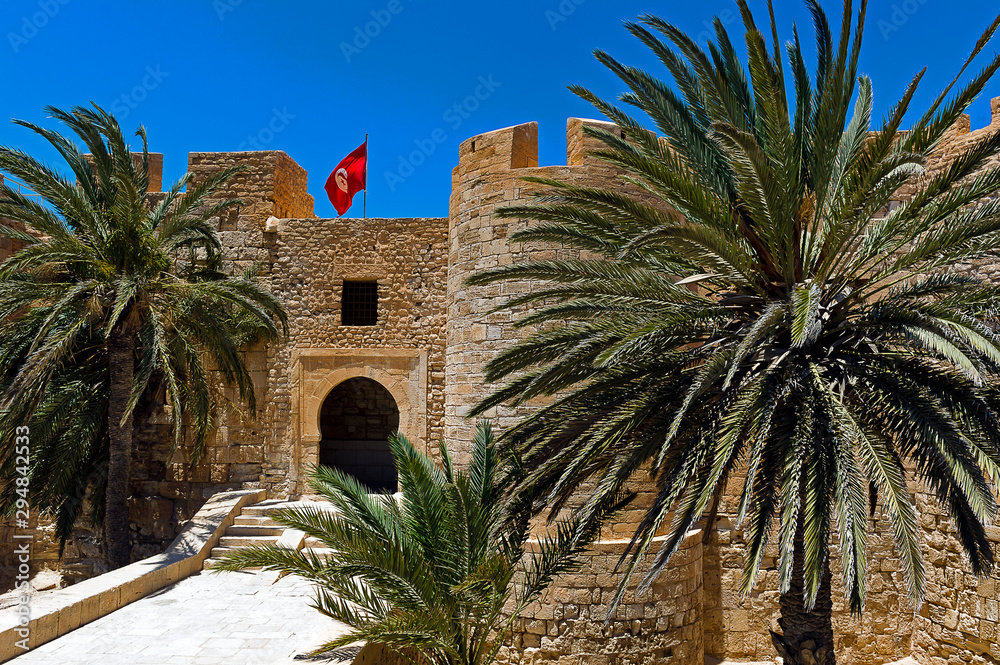 Tunisia. (South Tunisia) Djerba island. Houmt Souk. Fort Borj El Kebir