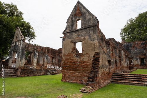 Ban Wichayen house in Lopburi It is a residence of French officials during the reign of King Narai the Great. King of Ayutthaya photo