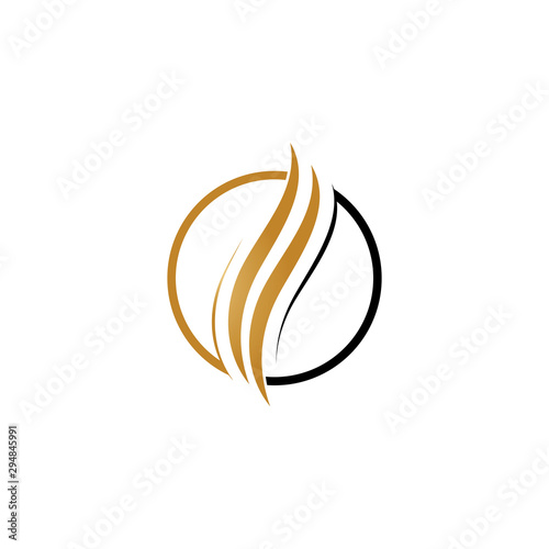 hair icon vector illustration design logo