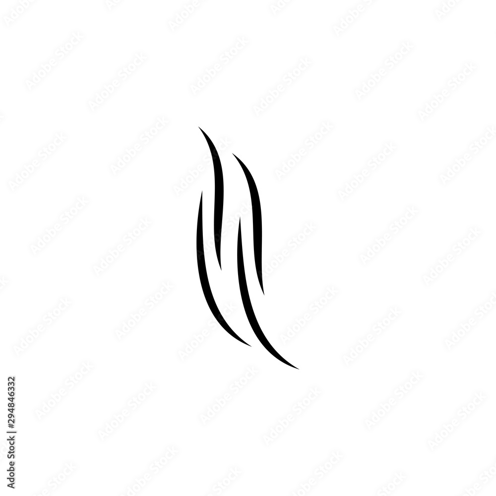 hair icon vector illustration design logo