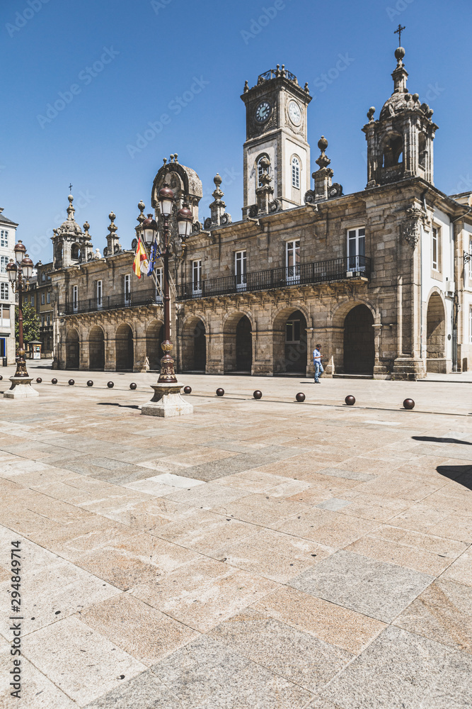 Fototapeta premium Lugo City Hall. Galicia. Spain.