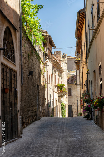 Fototapeta Naklejka Na Ścianę i Meble -  Tarquinia, Italy: historic city