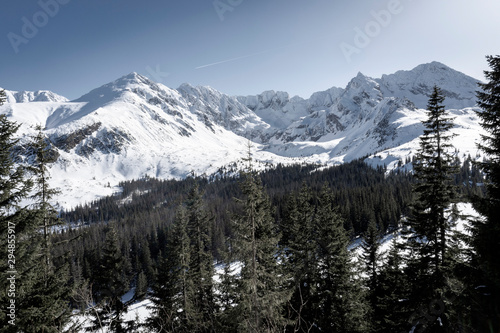 Winter landscape of the Tatra Mountains. Poland. © Jacek Jacobi