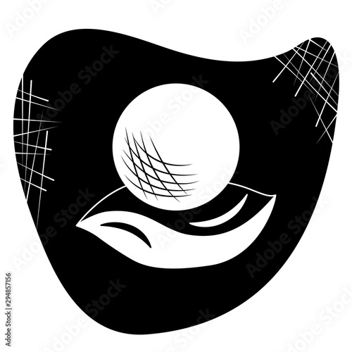 Fortune telling, divination isolated crystal ball for mystic sphere of activity, shop. Witch store. Idea Taromancy, esoteric website. Furtive telling and witchcraft icons, vector illustrations