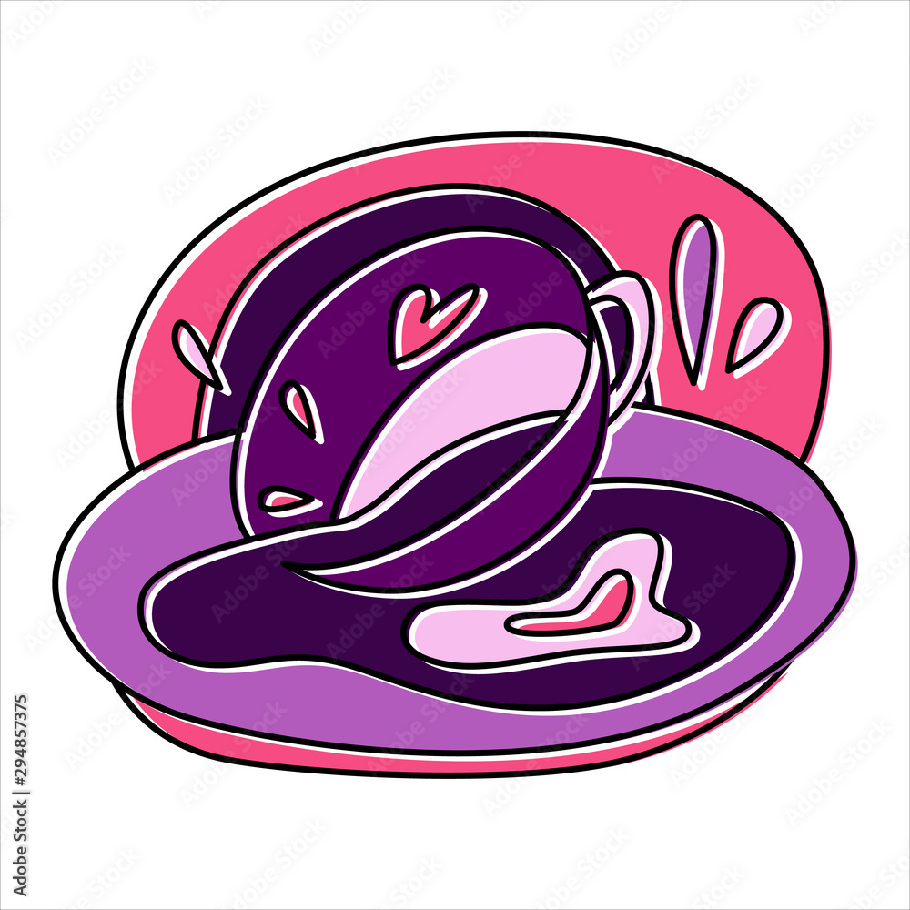 Fortune telling, divination isolated elements of coffee cup for mystic sphere of activity, shop. Witch store. Idea for esoteric, occult, website. Furtive telling, witchcraft icons vector illustrations Fortune telling, divination isolated elements of coffee cup for mystic sphere of activity, shop. Witch store. Idea for esoteric, occult, website. Furtive telling, witchcraft icons vector illustrations