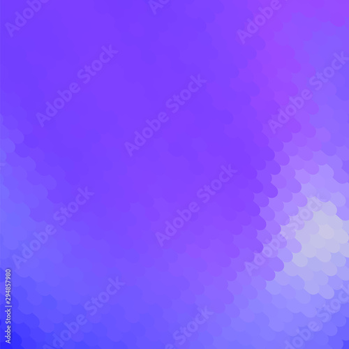 Blue Polygonal Background. Rumpled Square Pattern. Low Poly Texture. Abstract Mosaic Modern Design. Origami Style.