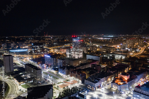 Katowice - Blick auf die Stadt