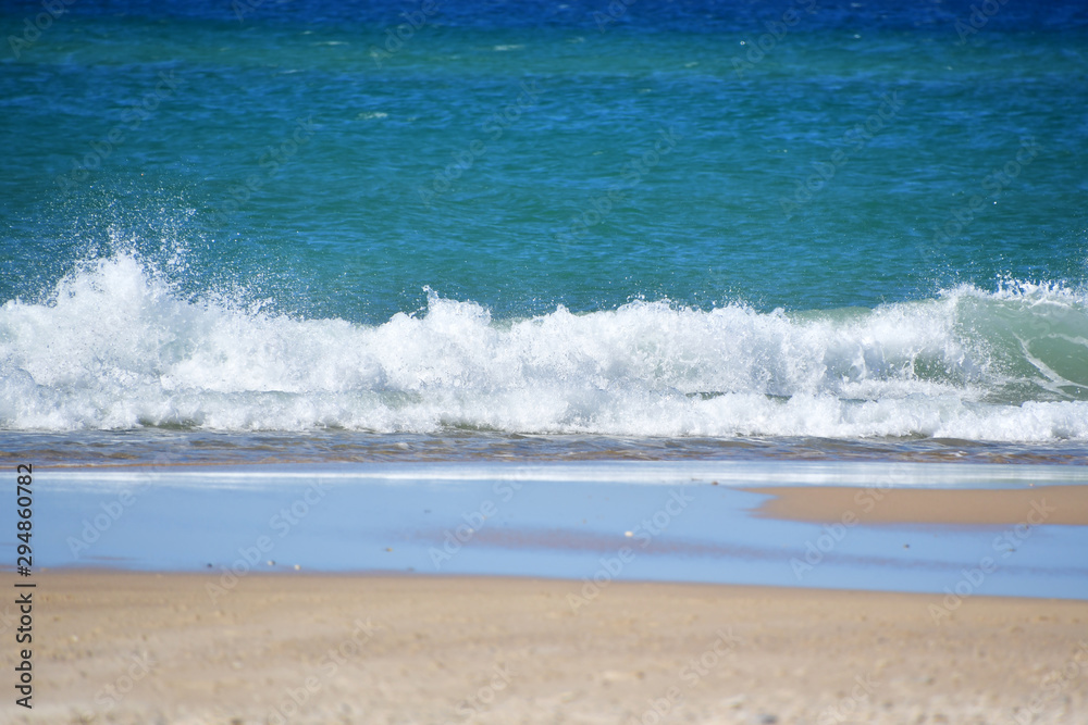 海の水しぶき