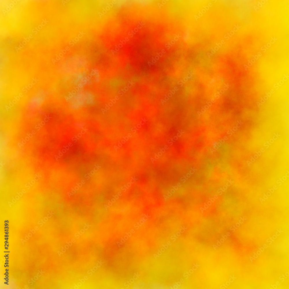 abstract bright yellow watercolor background texture
