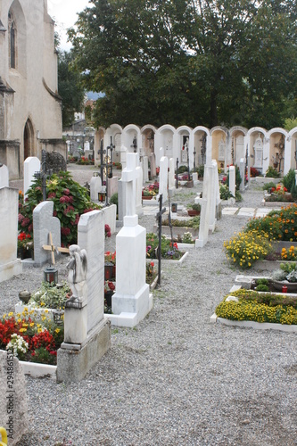 Friedhof in Südtirol