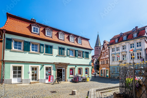 Altstadt Bad Windsheim, Bayern, Deutschland 