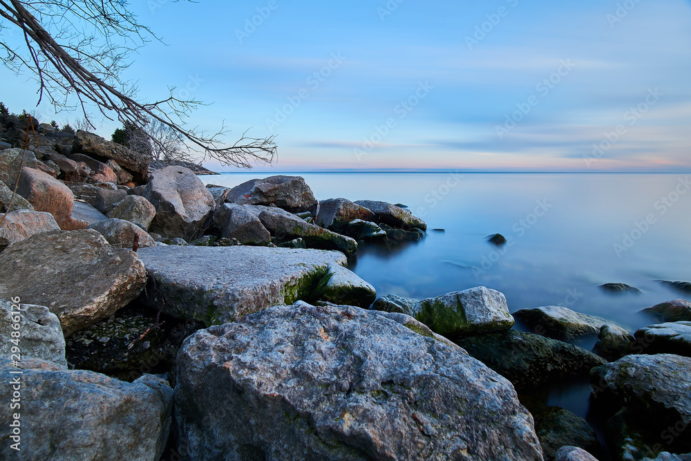 Fototapeta premium Smooth Lake