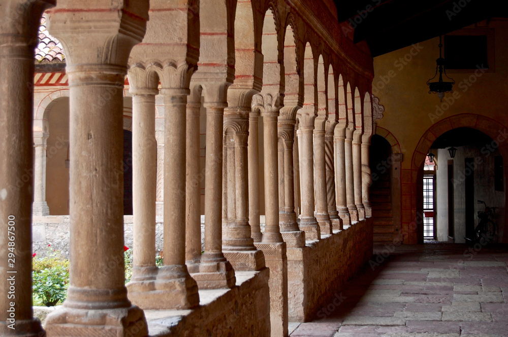 the cloister