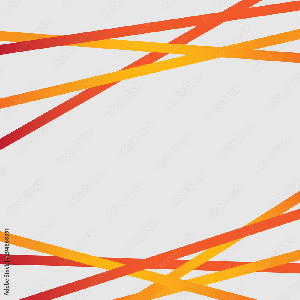 orange striped autumn background- vector illustration