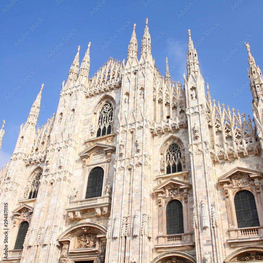 Milan cathedral. Italy landmark.