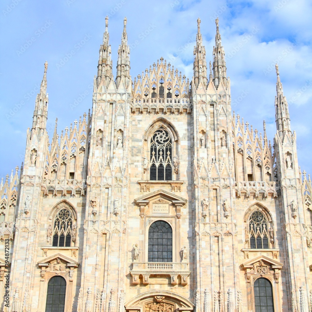Milan Cathedral. Italy landmark.