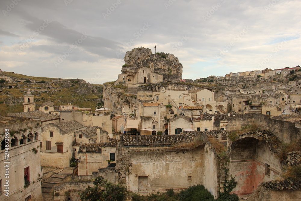 Ciudad de Matera. Italia. Patrimonio de la humanidad por la Unesco
