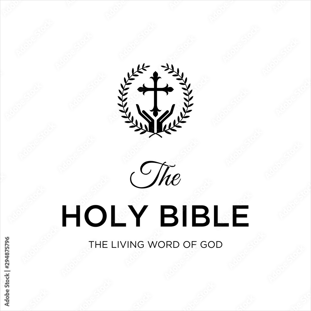 Holy Bible vector design