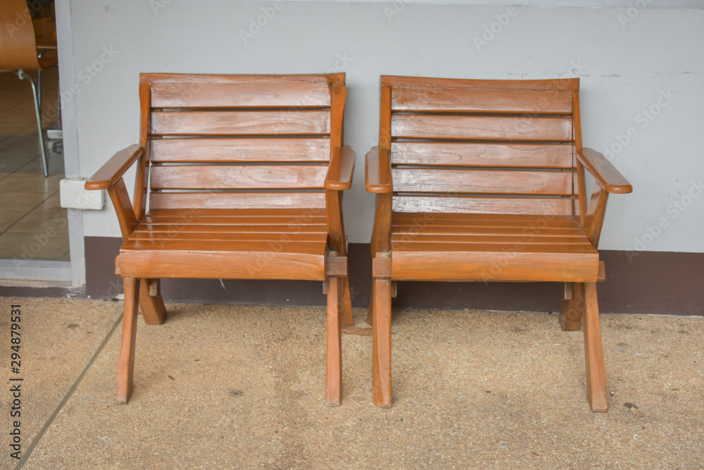 wooden chair, wooden chair from Thailand country