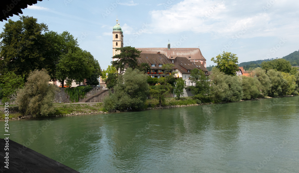 Fridolin Minster on Rhine