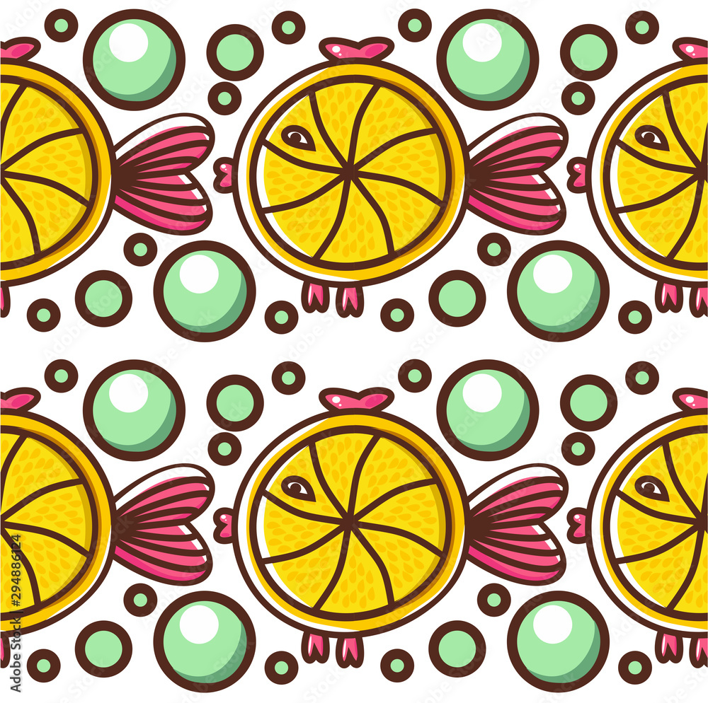 vector fish pattern vector fish pattern