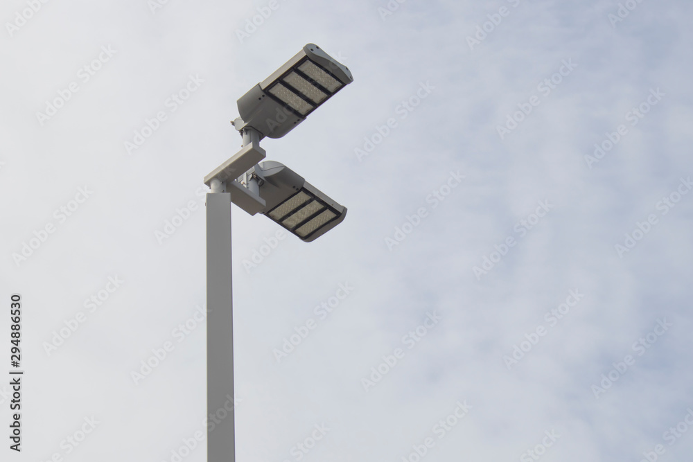 Led lamps post for exterior applications such as parking lots, outdoor spaces or others. Led lamps post for exterior applications such as parking lots, outdoor spaces or others.